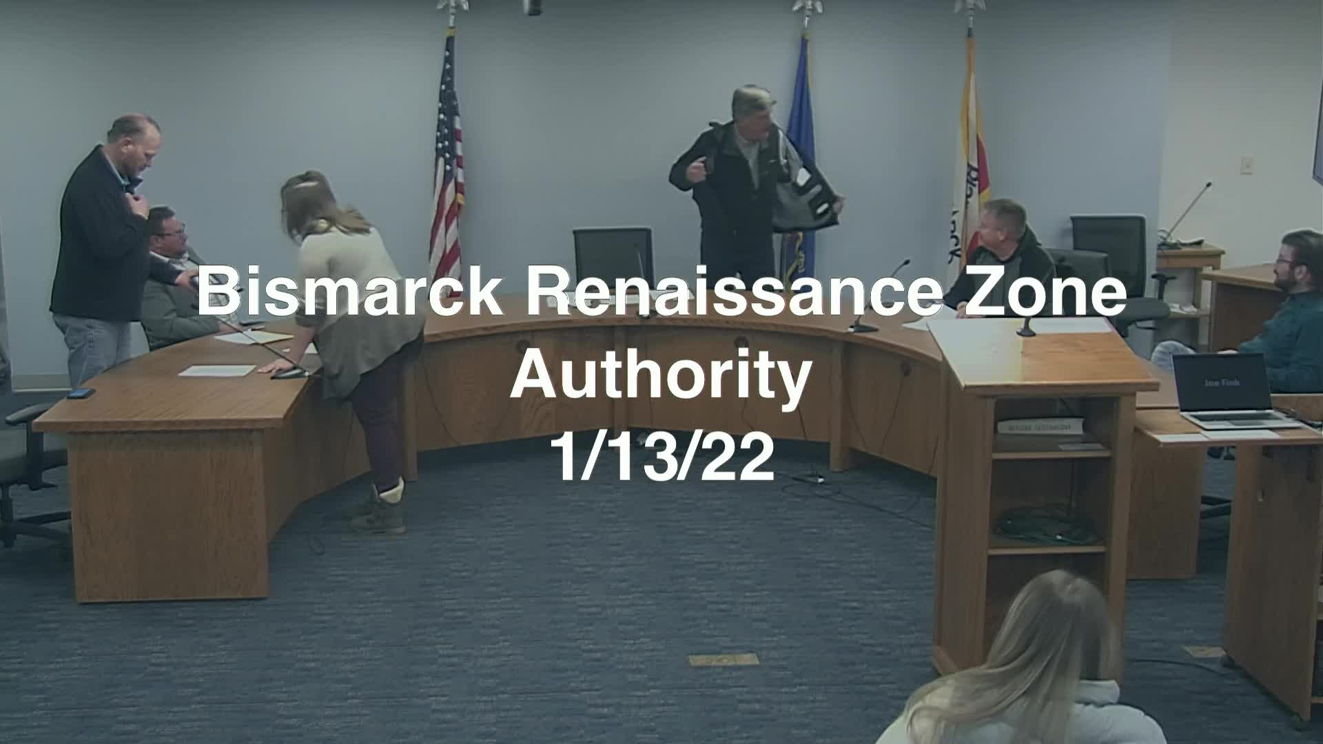 Bismarck Renaissance Zone Authority Replay 1/13/22