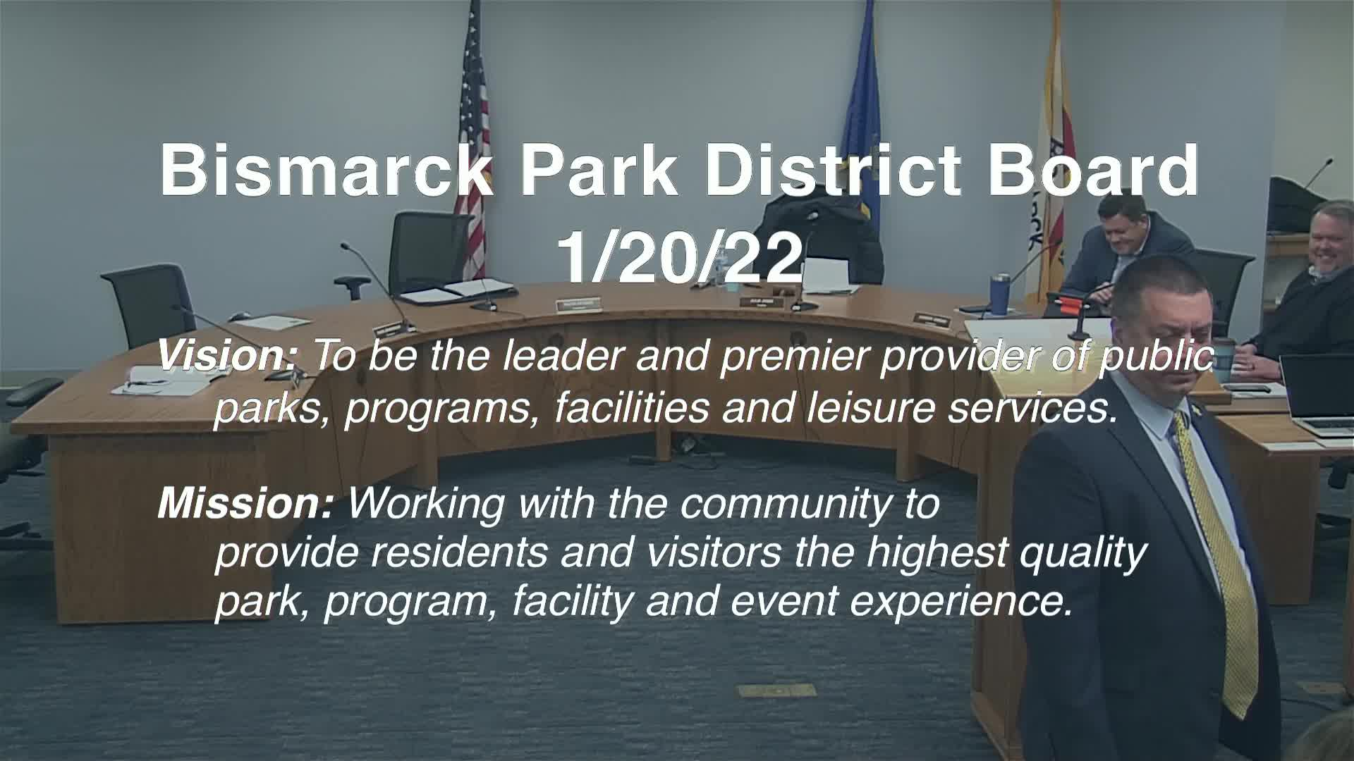 Bismarck Park Board Replay 1/20/22