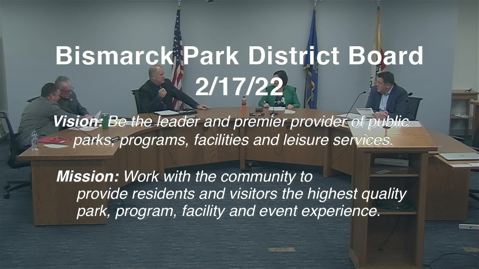Bismarck Park Board Replay 2/17/22