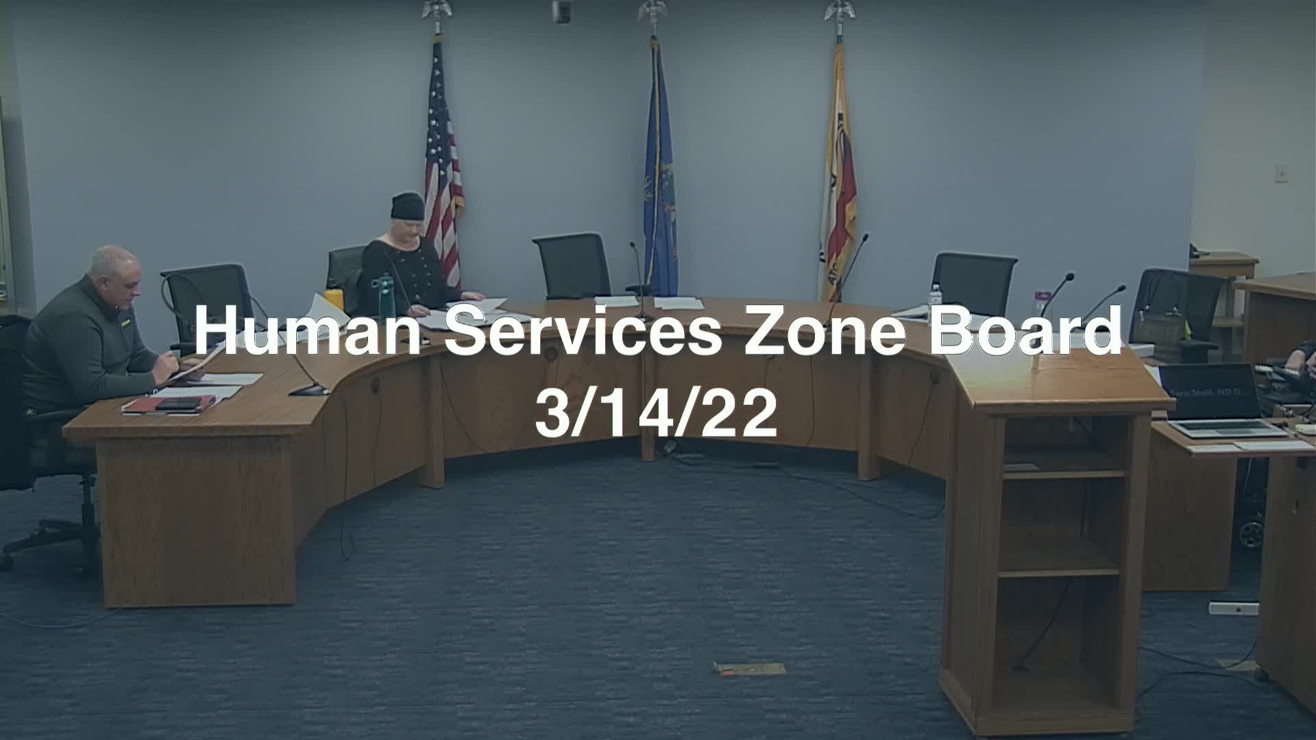 Burleigh County Human Service Zone Board Replay 3/14/22