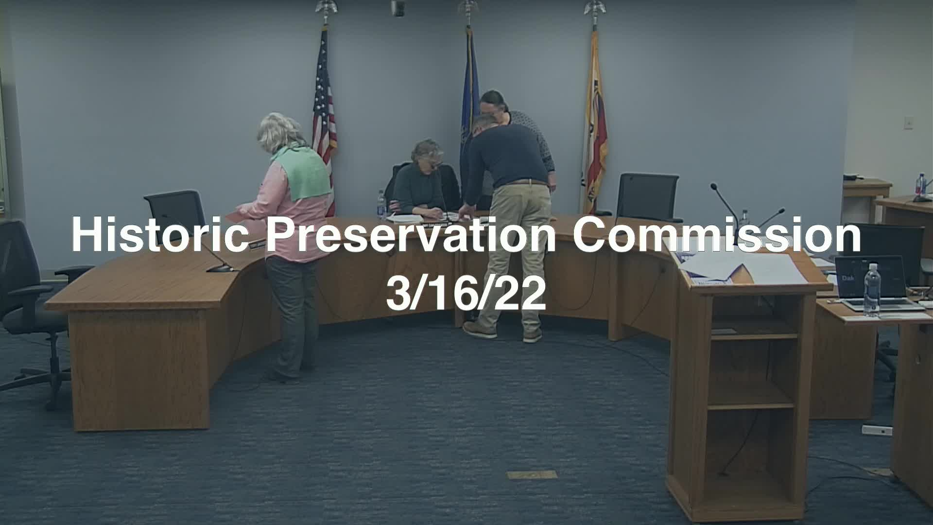 Historic Preservation Commission Replay 3/16/22