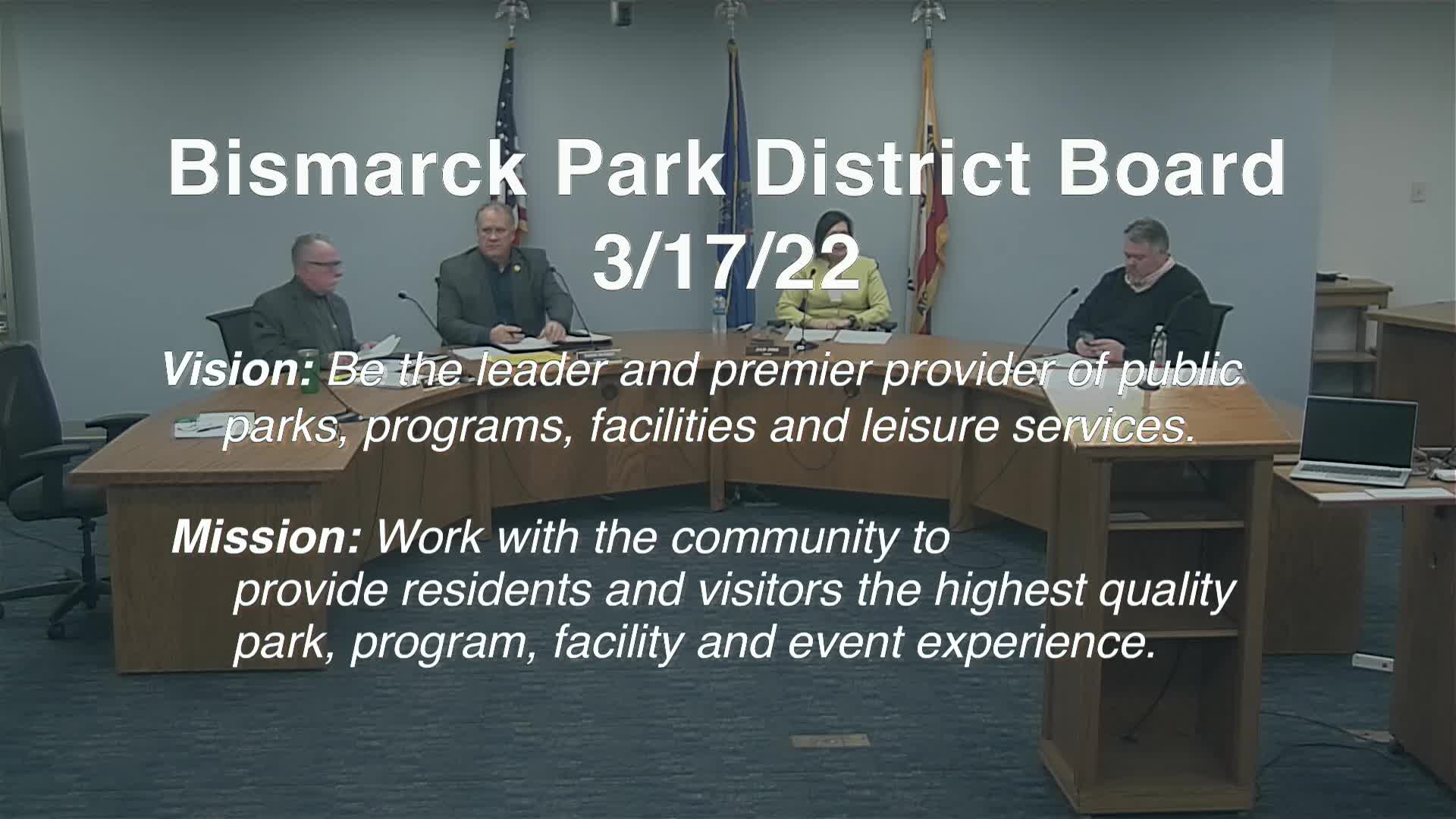 Bismarck Park Board Replay 3/17/22