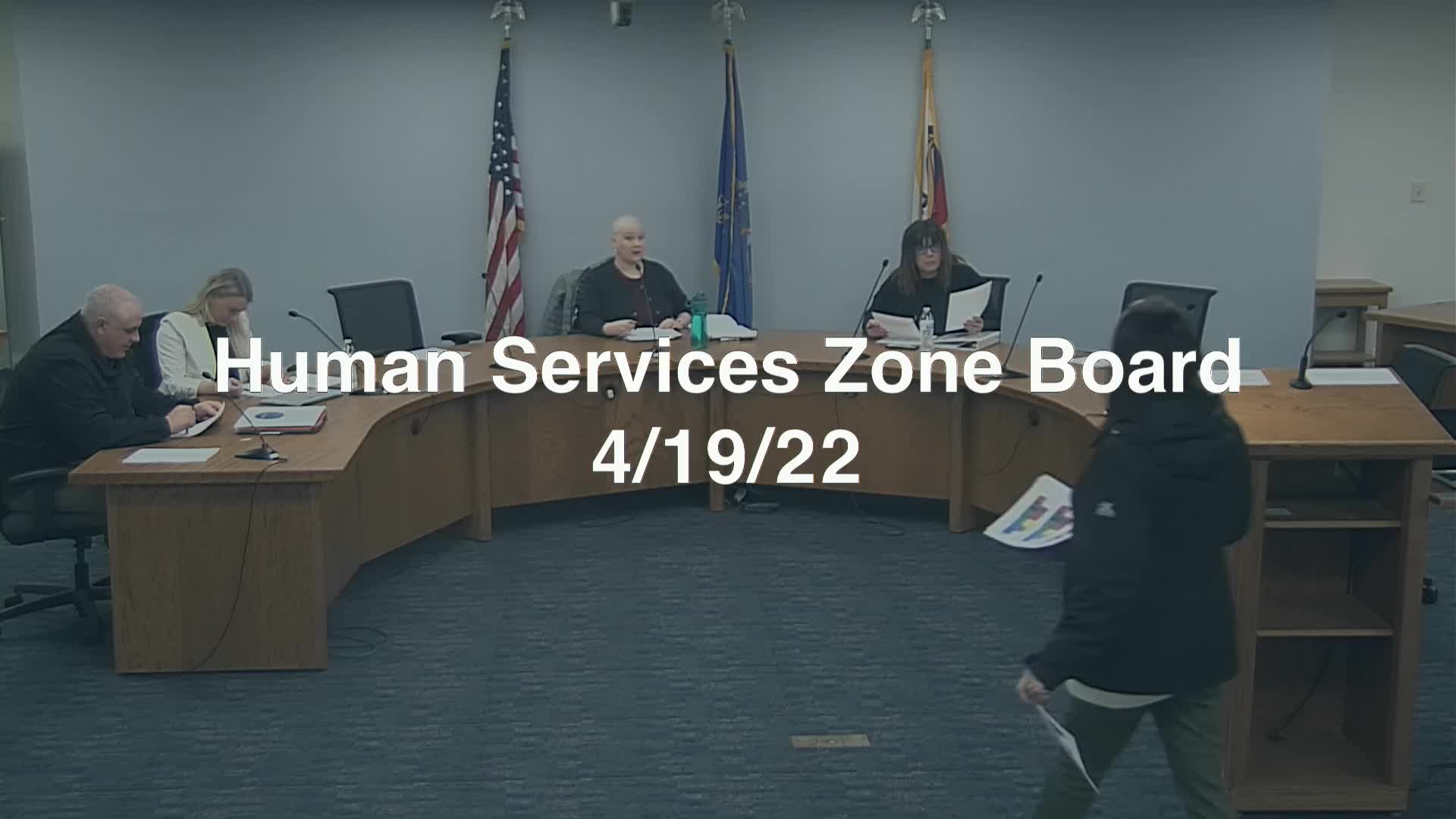 Burleigh County Human Service Zone Board Replay 4/19/22