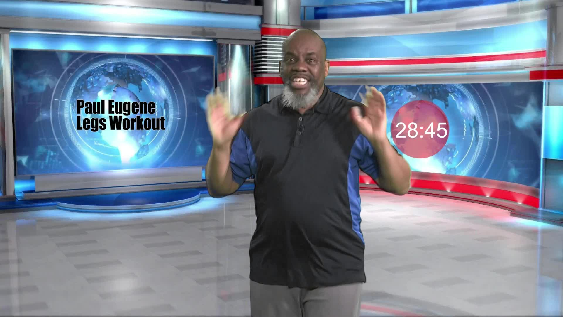 Exercising with Paul Eugene: Legs Workout