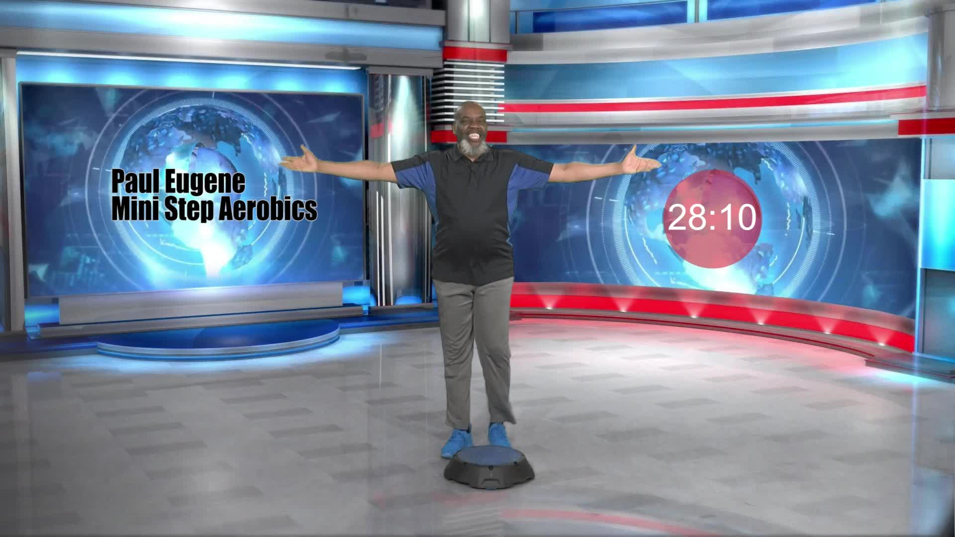 Exercising with Paul Eugene: Mini Step Aerobics
