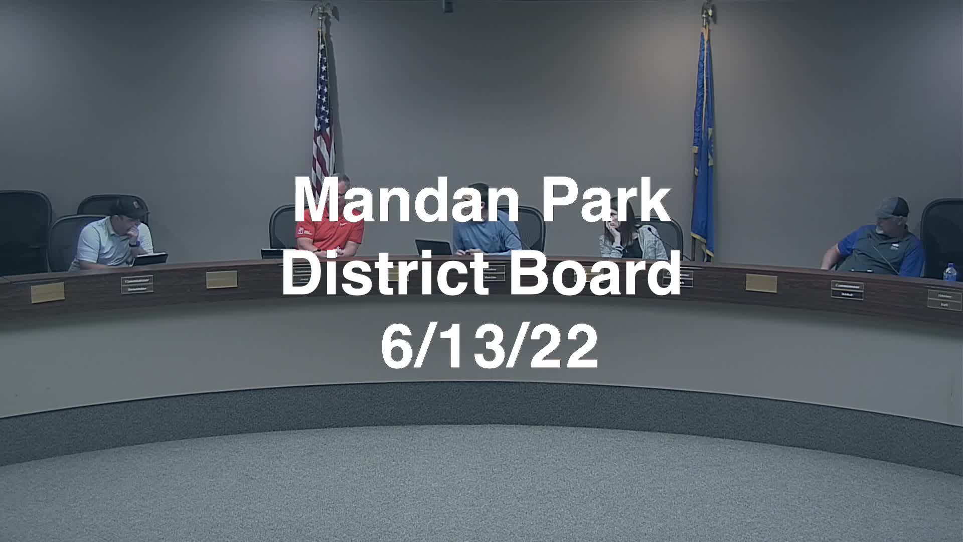 Mandan Park Board Replay 6/13/22