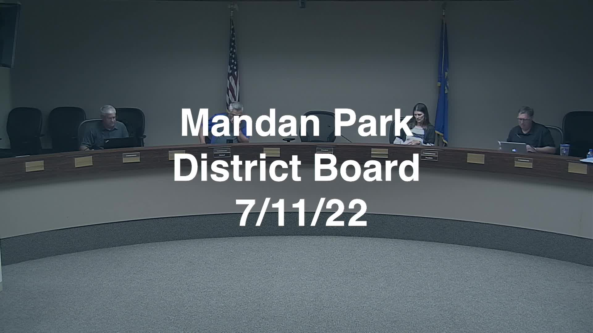Mandan Park Board Replay 7/11/22