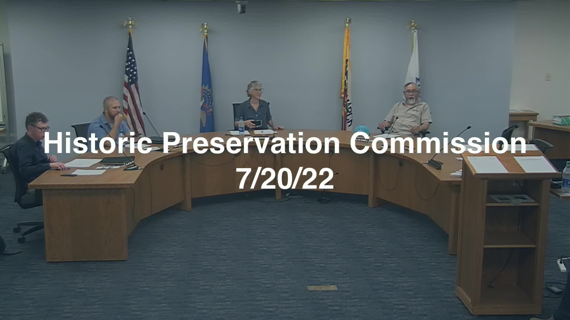 Historic Preservation Commission Replay 7/20/22