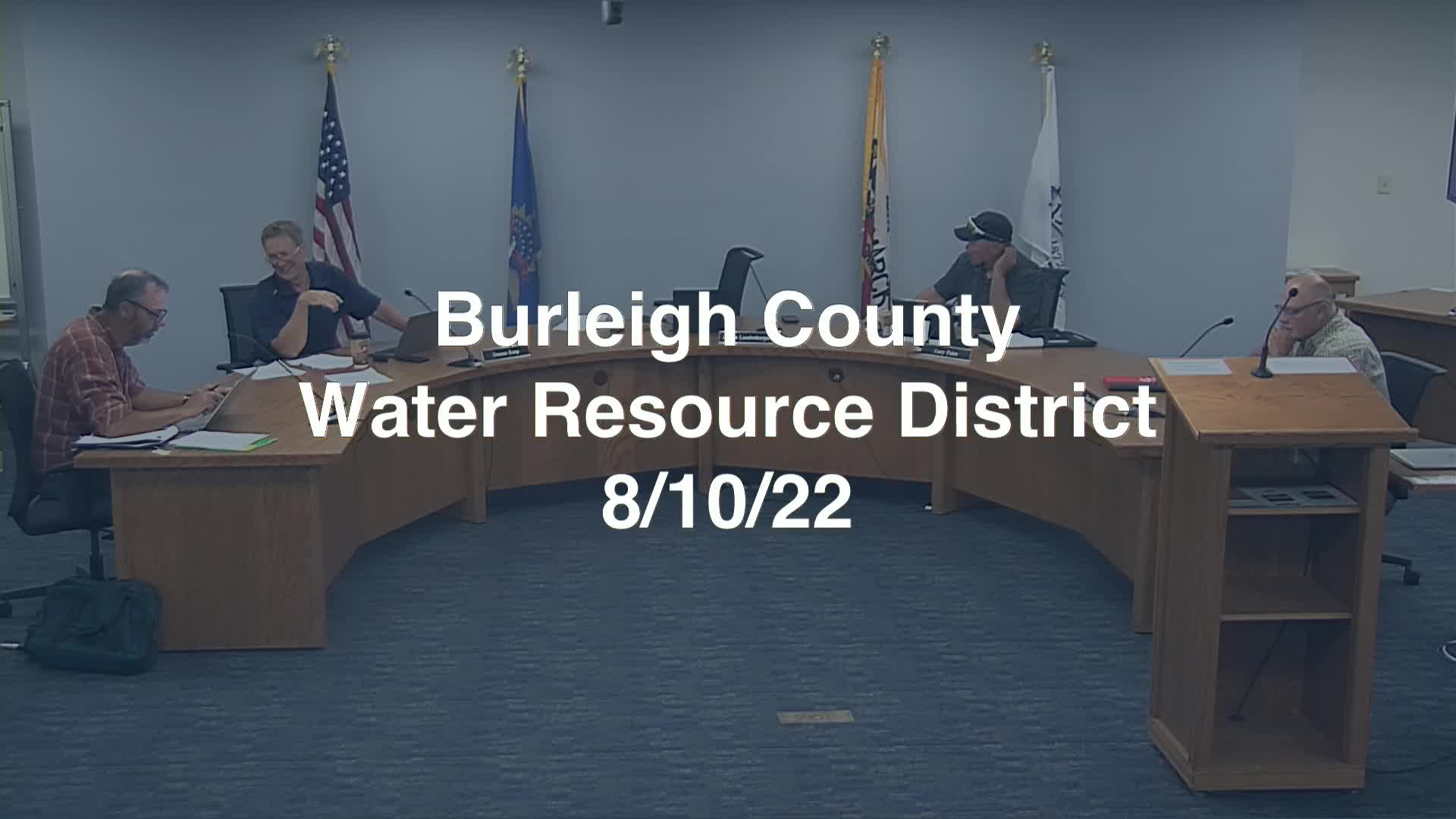 Burleigh Water Resource District Replay 8/10/22