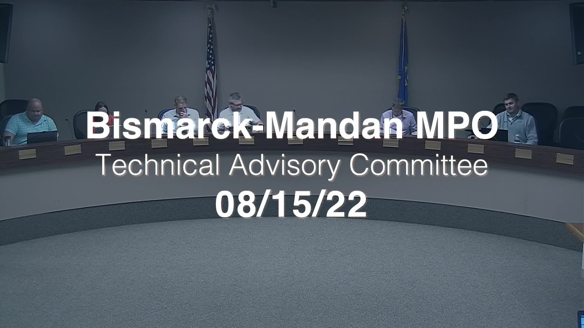 Metro. Planning Org. TAC Replay 8/15/22