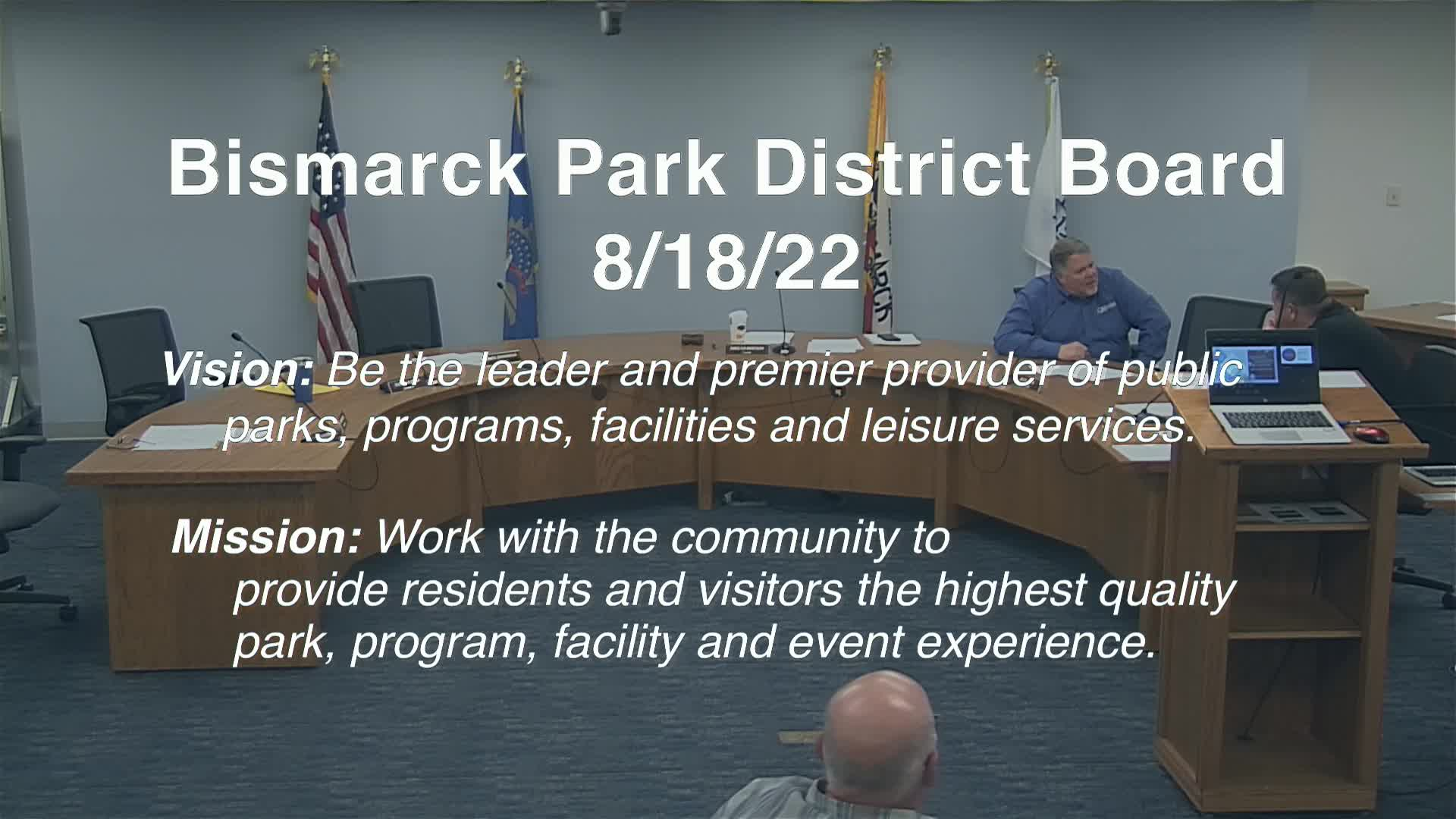 Bismarck Park Board Replay 8/18/22