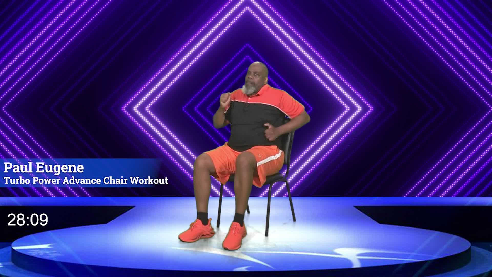 Exercising with Paul Eugene: Turbo Power Advance Chair Workout