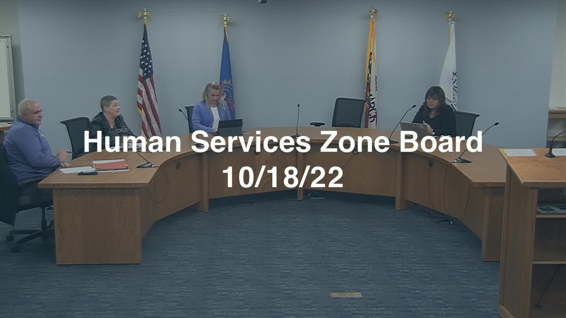 Burleigh County Human Service Zone Board Replay 10/18/22