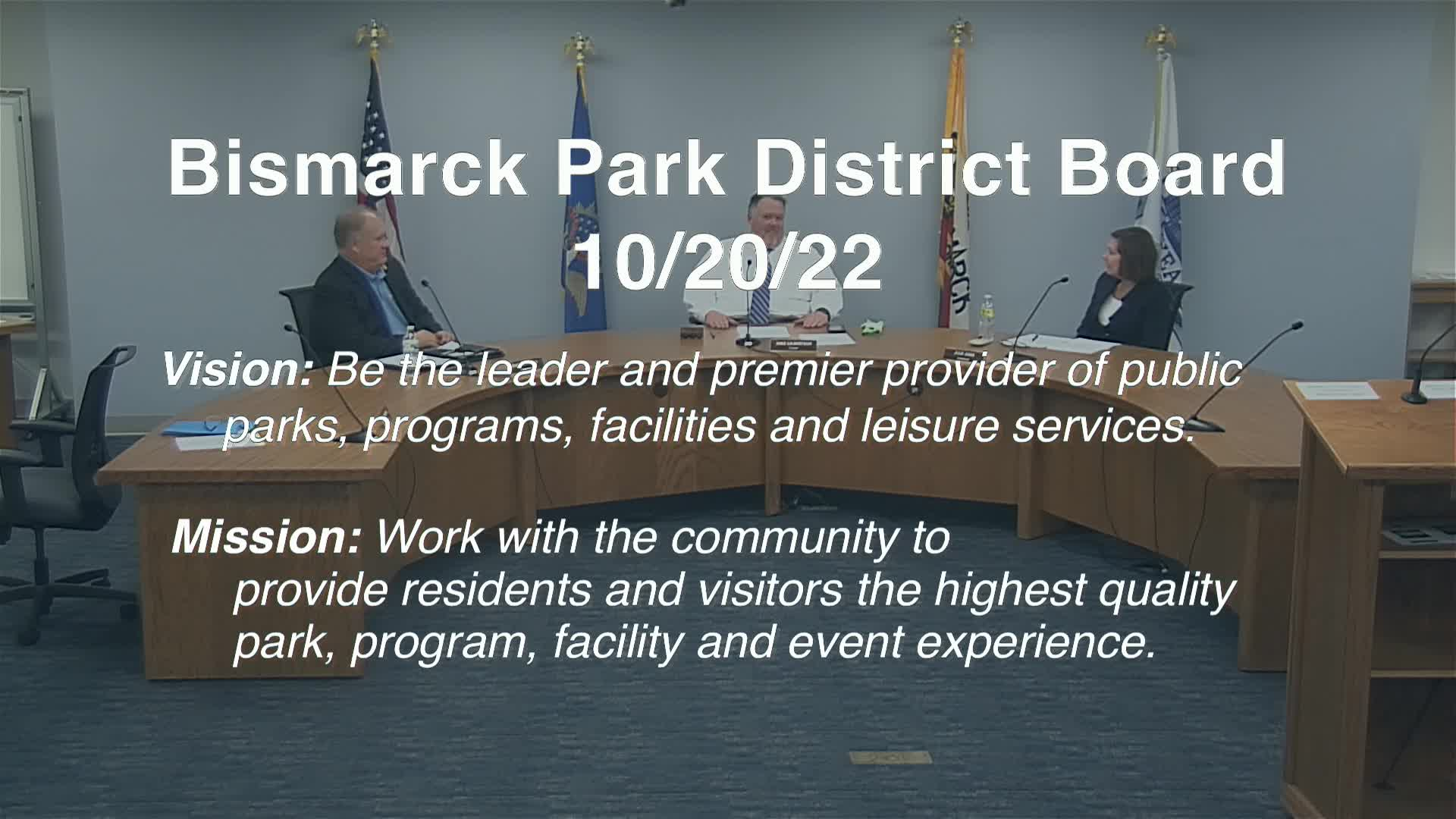 Bismarck Park Board Replay 10/20/22