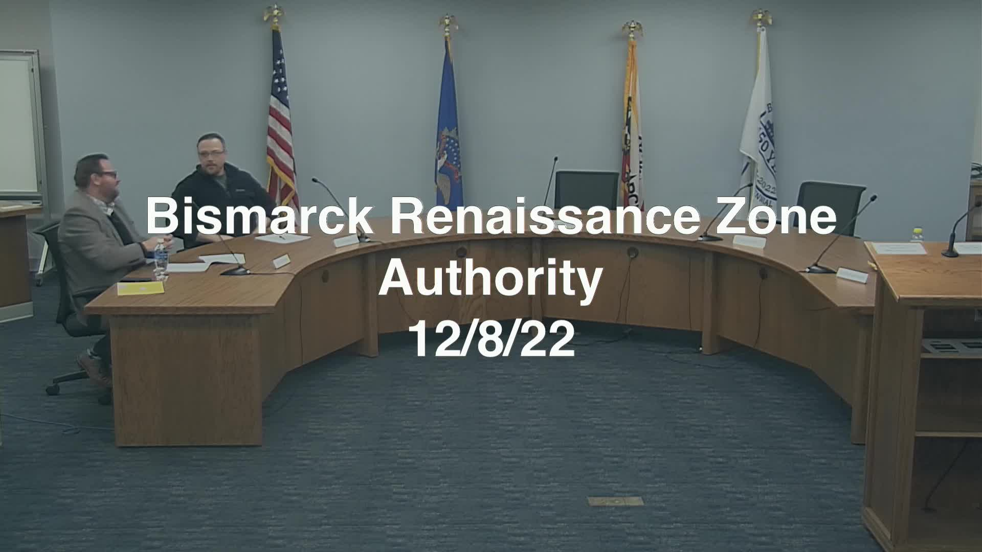 Bismarck Renaissance Zone Authority Replay 12/8/22