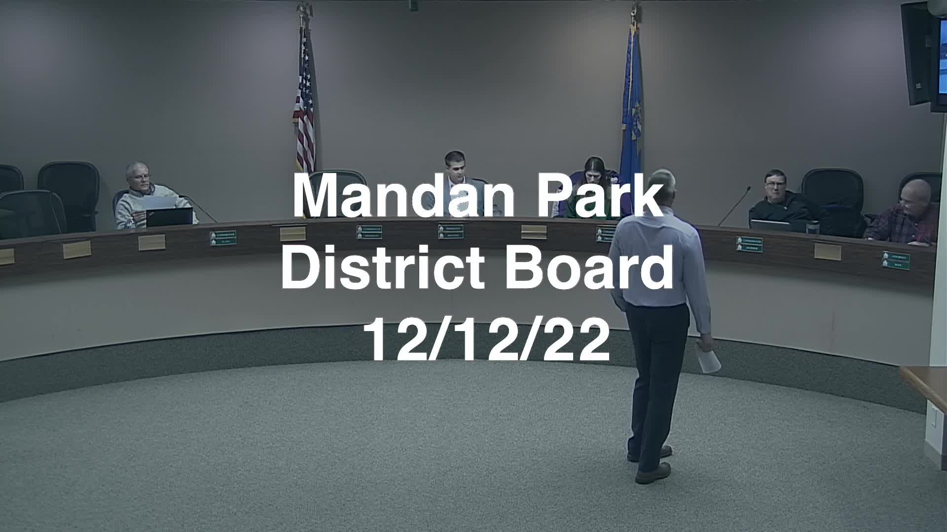 Mandan Park Board Replay 12/12/22