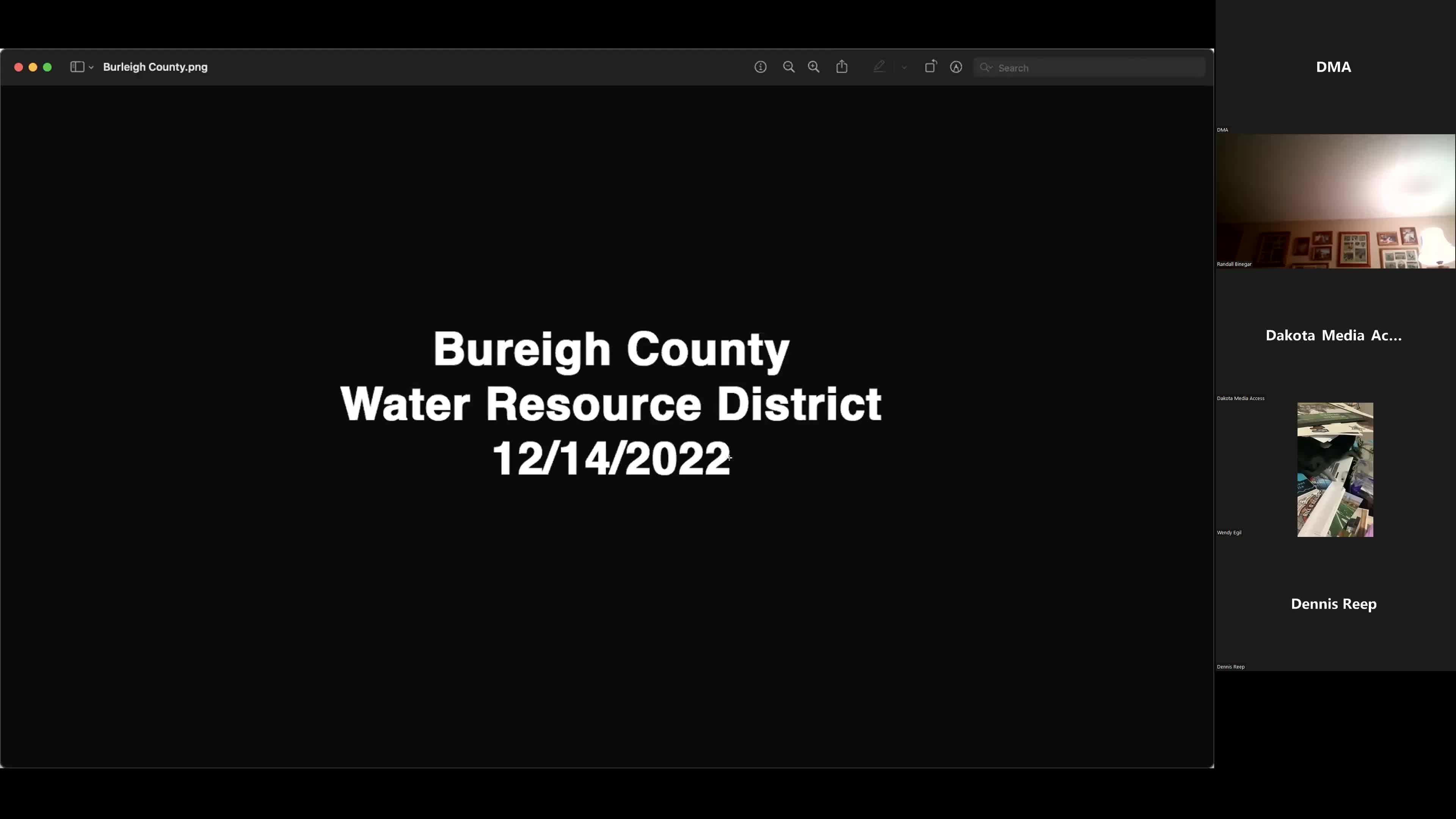 Burleigh Water Resource District Replay 12/14/22