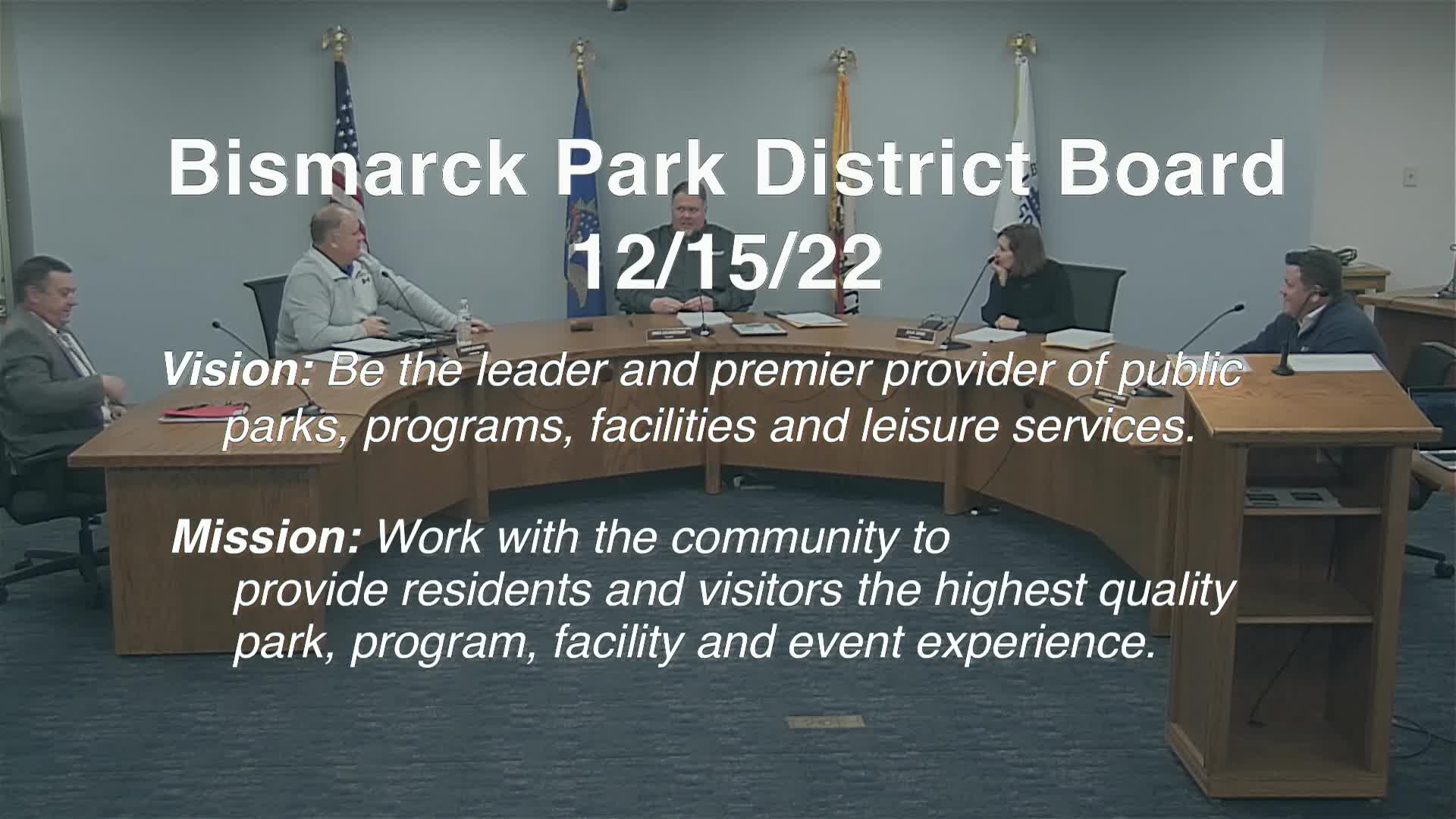 Bismarck Park Board Replay 12/15/22