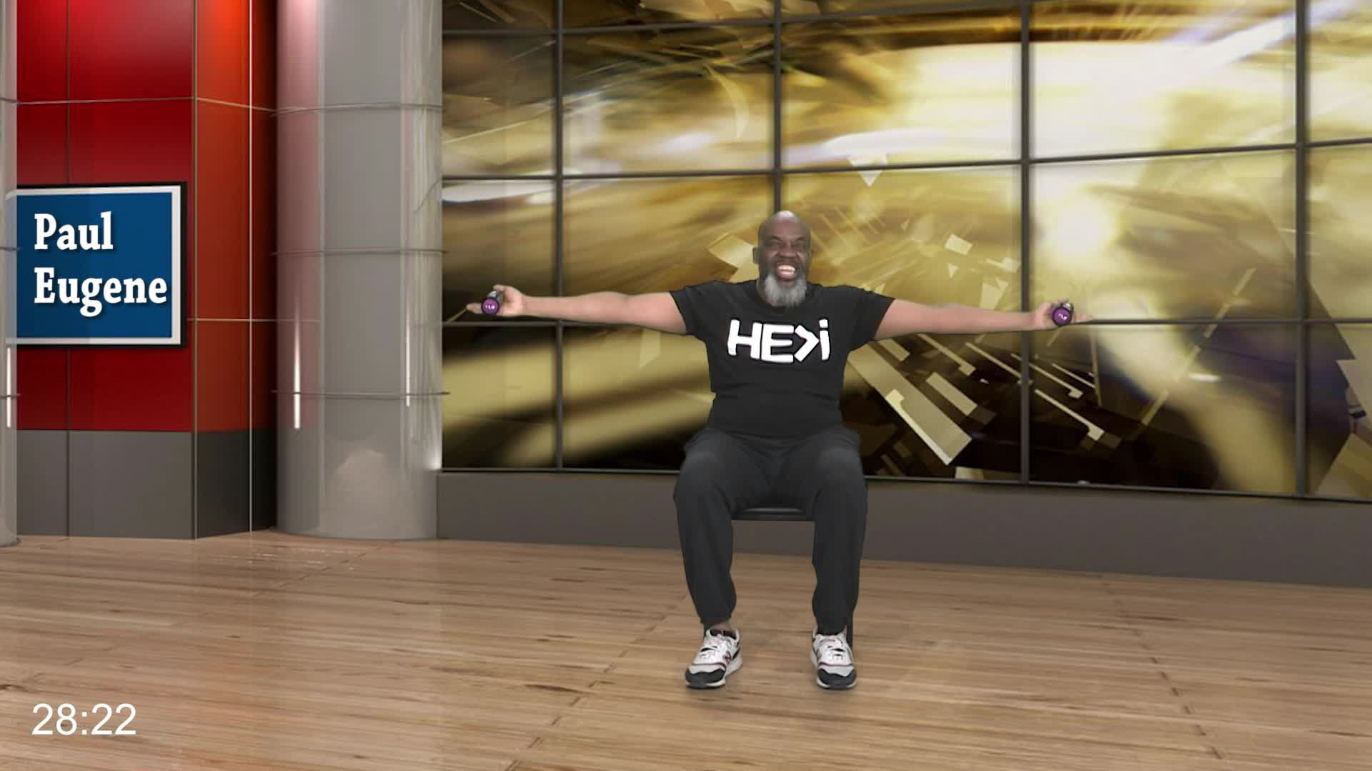 Exercising with Paul Eugene: Seated Strength Training