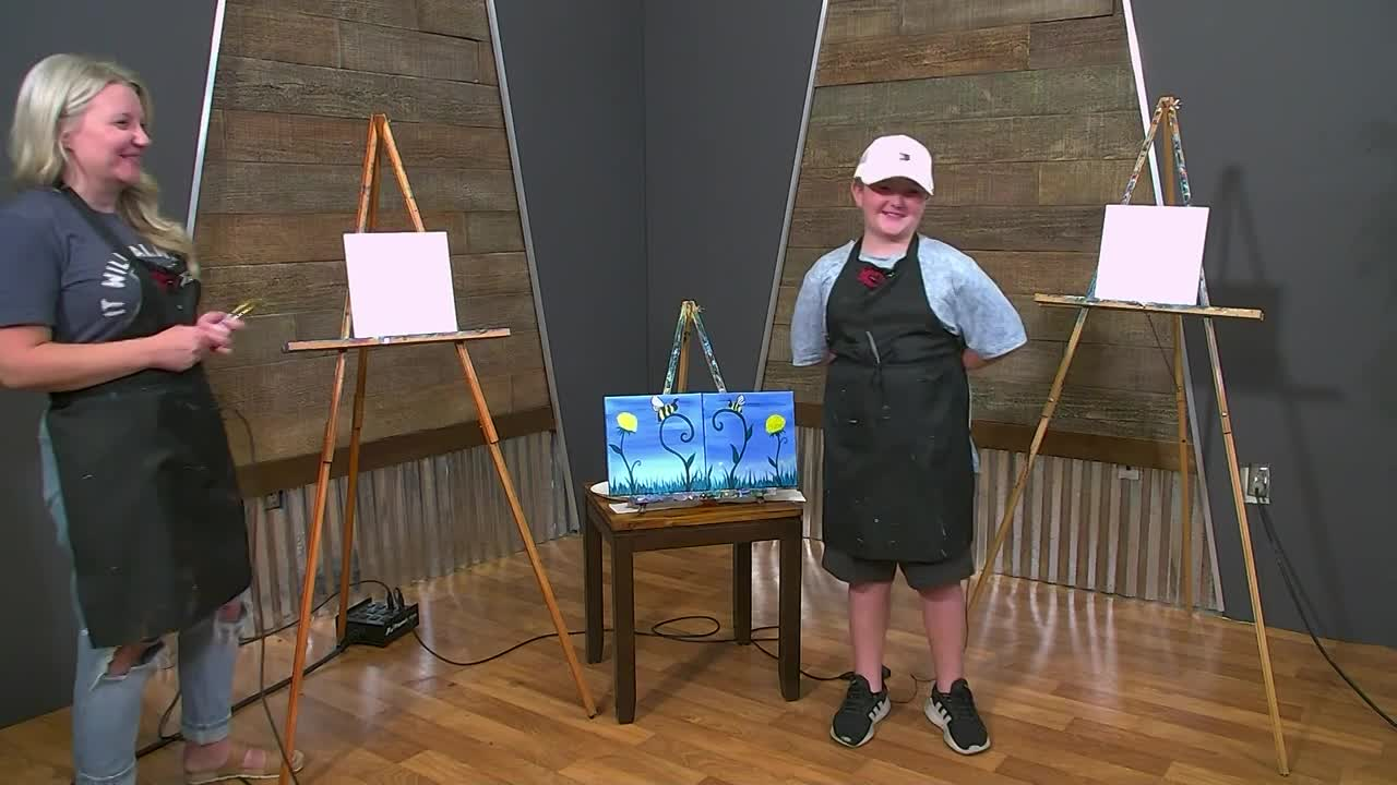 Brush Tips with Cheri - Bumblebees