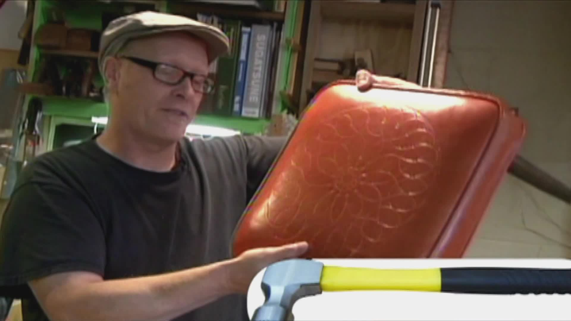 The Garage with Steve Butler - Wooden Wingback Chair